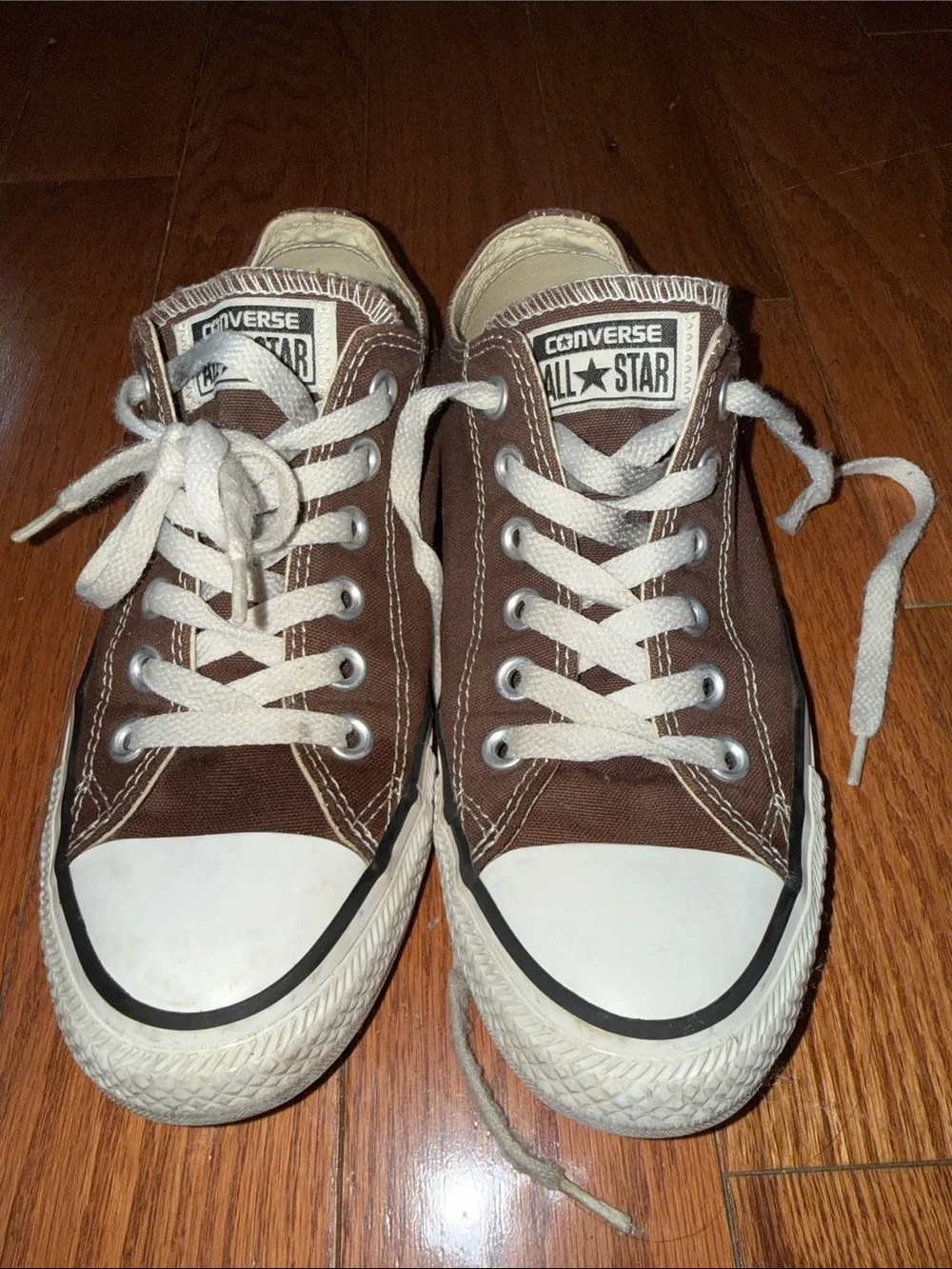 Converse Kids Brown Low-Top All Star Sneakers